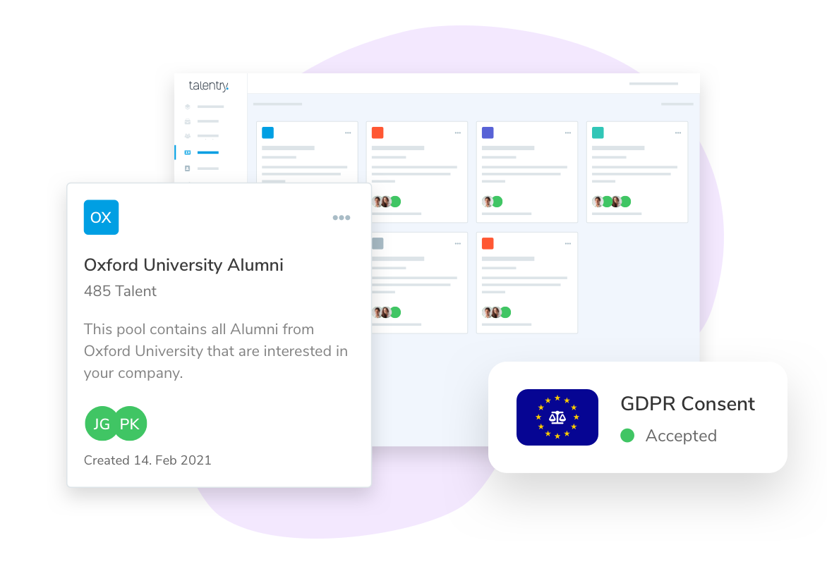 Talentry Alumni Management Software: GDPR Consent