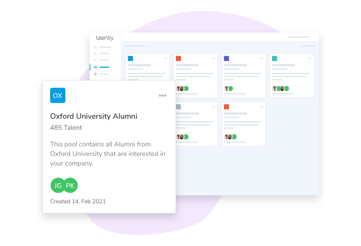 Talentry Recruitment CRM: Talent Pools