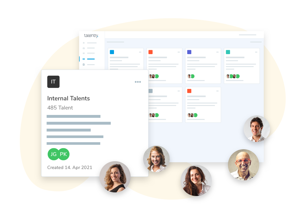 Talentry Internal Mobility Software: Talent Pools
