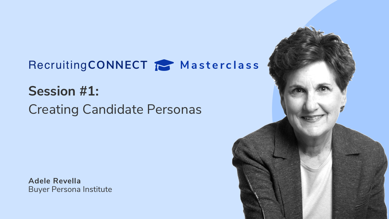 Talentry Masterclass with Adelle Revella: Creating Candidate Personas