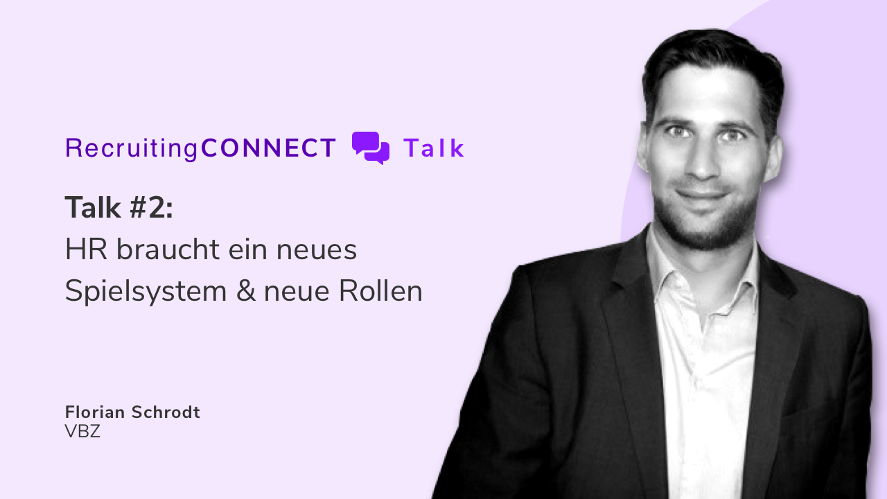 Talentry Webinar with Florian Schrodt, VBZ: HR braucht neue Rollen